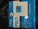 PRO1 T705 Programmable Digital Thermostat HEAT/1 Cool Wall Mount C-wire New. Price: $34.99.