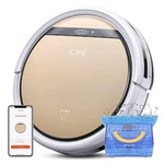 Ilife V5S Plus Robot Vacuum And Mop Combo, Works With 2.4G Wifi New. Price: $145.79.