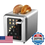 Wunly Touch Screen Toasters 2 Slice, Stainless Steel Digital Timer With New. Price: $107.24.