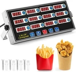 Pack 12-CHANNEL Digital Kitchen Timer, Commercial Cooking With Loud A... New. Price: $79.91.