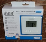 Black & Decker Wi-fi Smart Thermostat Select Day Programmable #CT7935A New. Price: $29.98.