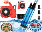 Uniqwamo Portable Transfer Pump For Milwaukee 18V Battery, 635GPH, 120W New. Price: $103.98.