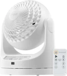 Iris Usa Woozoo Desk Fan With Remote, Oscillating Air Circulator, 3 Speeds, 4... New. Price: $78.97.