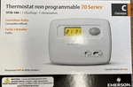 Emerson White-rodgers 1F78-144 70 Series Non-programmable Thermostat, New. Price: $15.00.