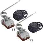 American Volt 2-PACK Universal Automotive Adjustable Turn-dial Electric Fan New. Price: $54.39.