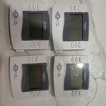 Aprilaire Digital Non-programmable Thermostats Lot Of 4 Push Button White Used. Price: $41.99.