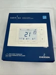 Emerson Sensi Wi-fi Smart Touchscreen Thermostat White ST55C Used. Price: $35.64.