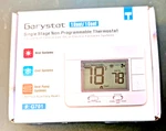 New Garystat G711 Single Stage Non-programmable Thermostat. Price: $25.00.
