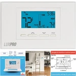 Programmable Thermostat 5-1-1 Day 2 Heat Cool Batteries Included New. Price: $85.99.