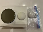Google Nest Learning Thermostat (LATEST=4TH Gen) Silver + Extra Temp Sensor Used. Price: $150.00.