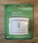 Nib Hunter Electronic Thermostat For Heating & Cooling Systems # 40137 New. Price: $44.99.