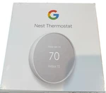 Google Nest Thermostat White - New Unopened Mfg. In 2024. Price: $79.95.