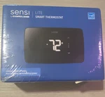 Sensi Lite ST25 Thermostat Black Wi-fi App Programmable Alexa Smartthings New. Price: $33.00.