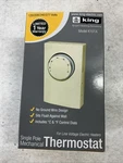 King Electric K101A Single Pole Mechanical Line Voltage Thermostat Almond New. Price: $23.74.