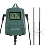 Digital Heating Mat Thermostat: 2 Probes, Outlets For Seedlings & Reptiles New. Price: $34.25.