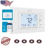 Smart Thermostat Sensi Wi-fi Programmable Alexa Energy Star Save White New. Price: $181.10.