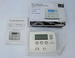 Emerson Blue Single 2" Display Stage Programmable Thermostat 1F80-0261 Open. Price: $29.98.