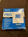 T771 Pro Thermostat New In Box Open. Price: $19.99.