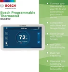 Bosch Connected Control BCC110 Wi-fi Thermostat Compatible With Alexa New. Price: $179.83.
