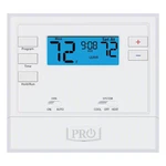 PRO1 Iaq T605-2 Non-programmable Thermostat, 5-1-1 Programs, H, C, Wall New. Price: $71.80.