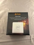 Hive Smart Home Hub, Used To Connect Products, White, Compatible With Alexa New. Price: $29.95.