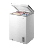 Midea MERC04C4BAWW Chest Freezer 3.5 Cubic Feet White New. Price: $369.99.