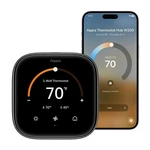 Smart Thermostat 4 Touchscreen Matter Controller Apple Home Aqara W200 Adaptive New. Price: $259.99.