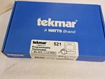 Tekmar 521 Programmable Thermostat With Two Stage Or Heat-cool Modes New. Price: $100.00.
