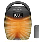 Portable Ceramic Space Heater 1500W, Fast Heating, Digital Display With Touch... New. Price: $38.30.