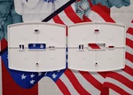 (2) Mounting Backplates Only For Ctc Digital Thermostat Model 43054 Open. Price: $10.00.