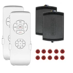 2 Pack Universal Ceiling Fan Control Kit 3-IN-1 Wireless Mini Remote... New. Price: $36.83.