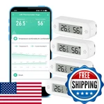 Wifi Thermometer Hygrometer: Smart Temperature And Humidity Sensor, Real-time New. Price: $67.80.