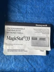 Honeywell Magicstat/. 00PROGRAMMABLE Thermostat CT3300INSTALLATION Instructions New. Price: $10.00.