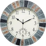 Outdoor With Thermometer, 13 Inch Retro Large Waterproof Wall Clocks Indoo New. Price: $81.99.