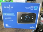 Emerson Sensi 1F96U-42WF Wi-fi Thermostat Touchscreen White New. Price: $84.00.