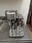 Used Breville Nespresso Vertuo Creatista BVE850BSS1BNA1 Coffee Machine. Price: $249.99.