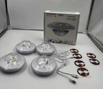 Floating Lights, For Inground Pools With 6 Dynamic 4 Pack No Remote Open. Price: $32.58.