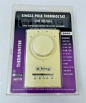 King Electric K601TR Single Pole Thermostat New. Price: $39.96.