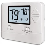 Heagstat Non-programmable Thermostats For Home Conventional White Backlight New. Price: $56.99.