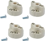 Mensi Replacement Temperature Control Knob Of Robertshaw Thermostat Beige New. Price: $14.19.