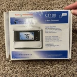 Radio Thermostat CT100 Z-wave Open. Price: $55.00.