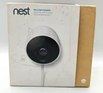 Open Box Google Nest Outdoor Hd Security Camera 1ST Gen A0033 NC2100ES. Price: $199.99.