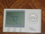White-rogers UP300 Thermostat Tested Working Used. Price: $10.00.