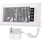 Smart Register Booster Fan 4 X 10 With Thermostat Control... New. Price: $37.99.