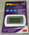 Filtrete 3M30 Touch Screen Programmable Thermostat New Unit Open Box. Price: $37.77.