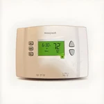 Honeywell Programmable Thermostat (RTH2300B) Open. Price: $14.00.
