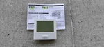 1 T855 Universal White Programmable Thermostat W/manual & Screws, Pre-owned! Open. Price: $47.00.