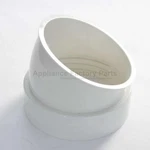 General Electric Air Conditioner Part # WJ86X22278 - Heat Exhaust Hose Connector New. Price: $23.43.