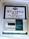 Hunter Set Save Ii Plus 7-DAY Programmable Thermostat Model 42223 New. Price: $26.95.