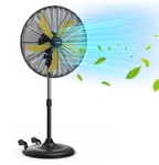 5300 Cfm 20" High Velocity Oscillating Pedestal Fan, Professional Standing New. Price: $159.98.